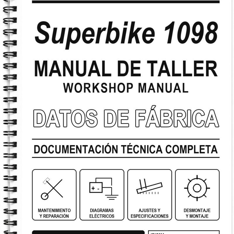 Manual de Taller Ducati Superbike 1098