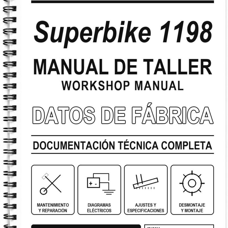 Manual de Taller Ducati Superbike 1198