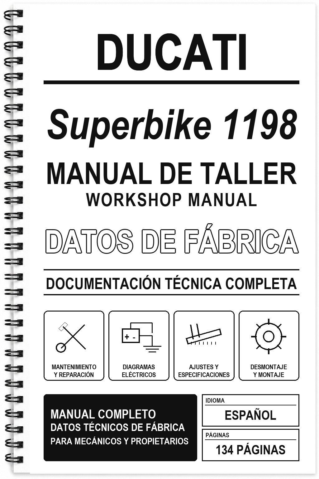 Manual de Taller Ducati Superbike 1198