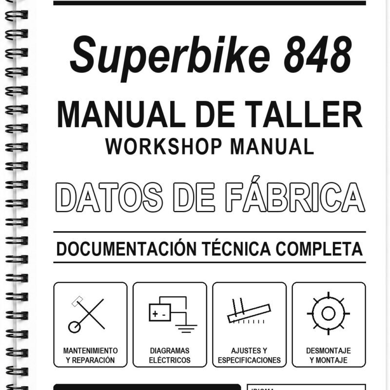 Manual de Taller Ducati Superbike 848