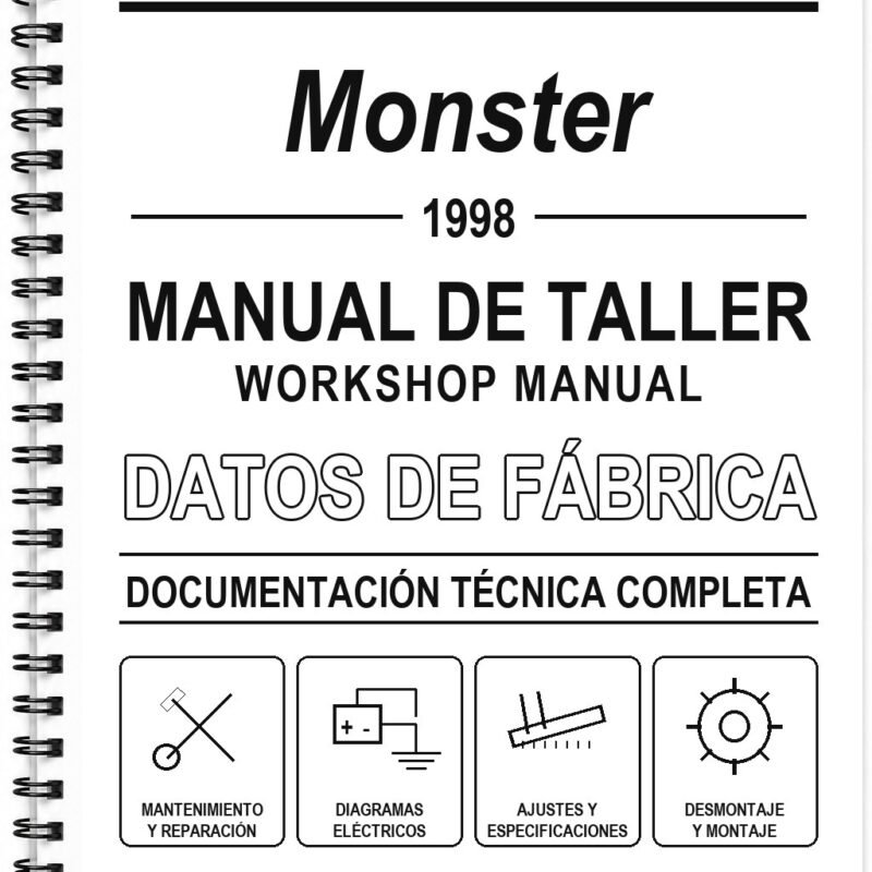 Manual de Taller Ducati Monster (1998) (Italiano)