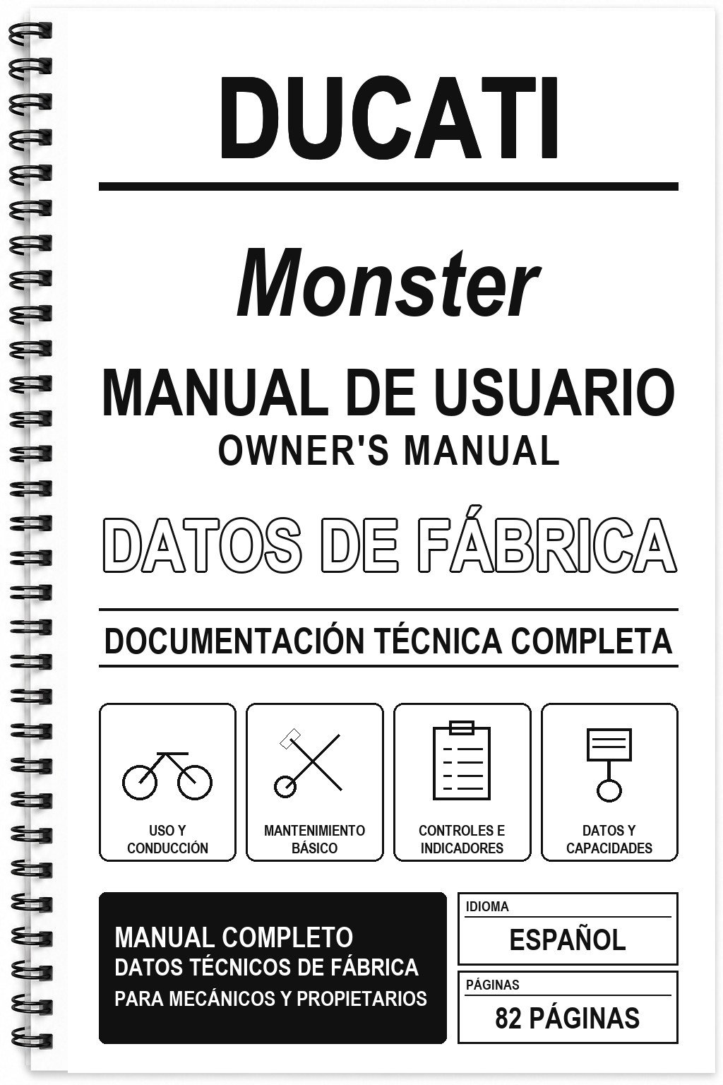 Manual de Usuario Ducati Monster