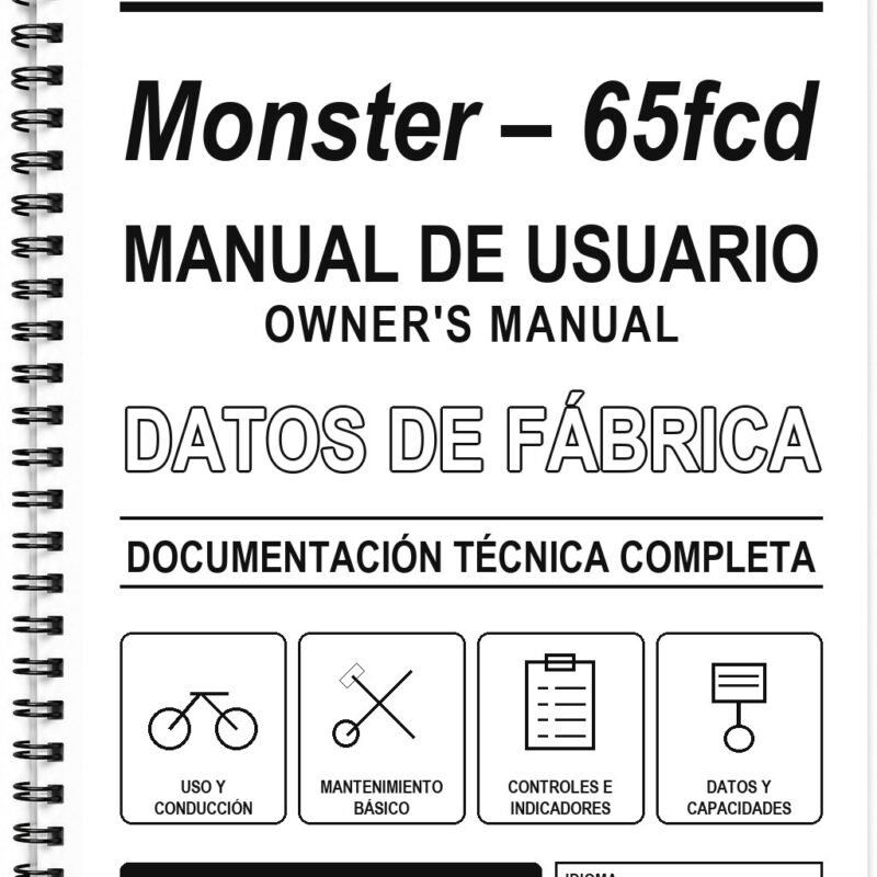 Manual de Usuario Ducati Monster – 65fcd