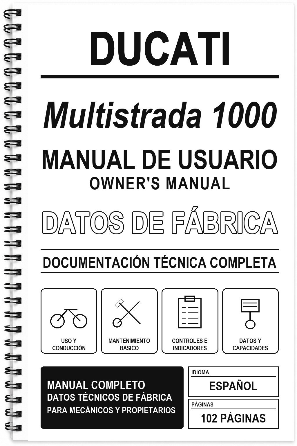 Manual de Usuario Ducati Multistrada 1000