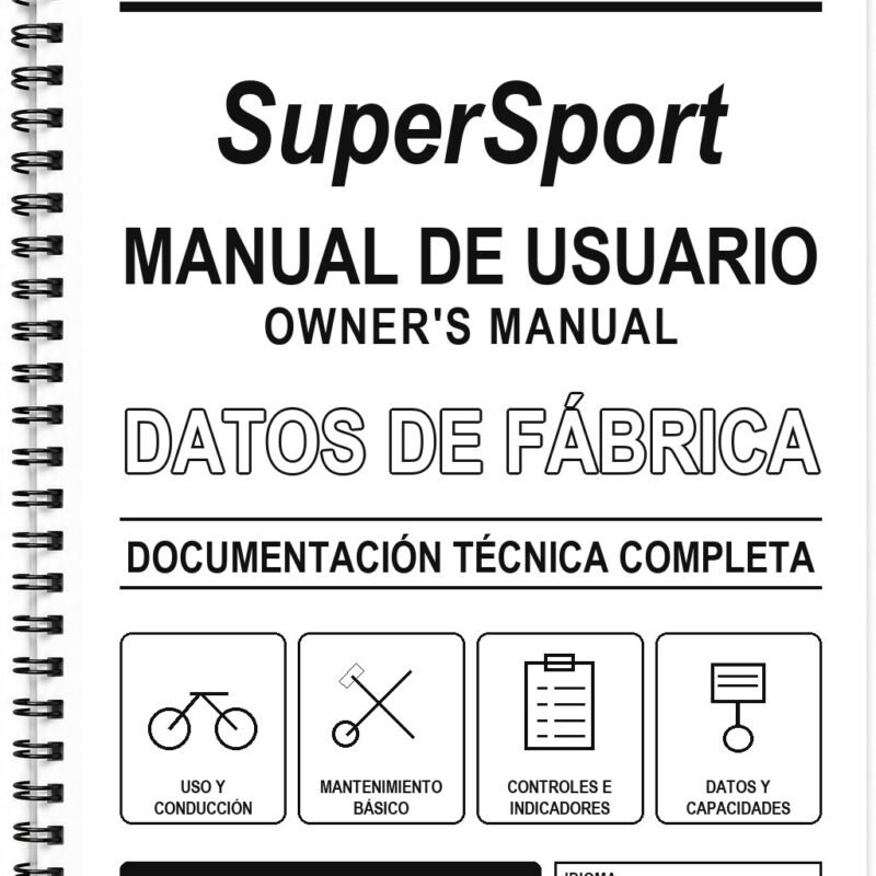 Manual de Usuario Ducati SuperSport
