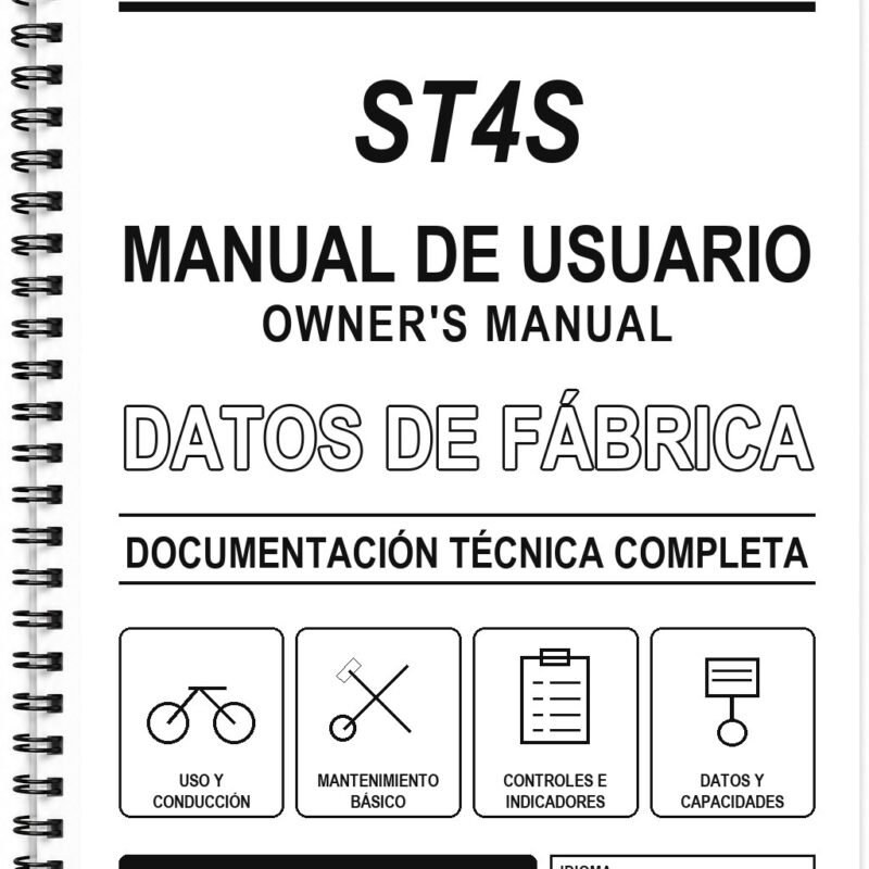 Manual de Usuario Ducati ST4S