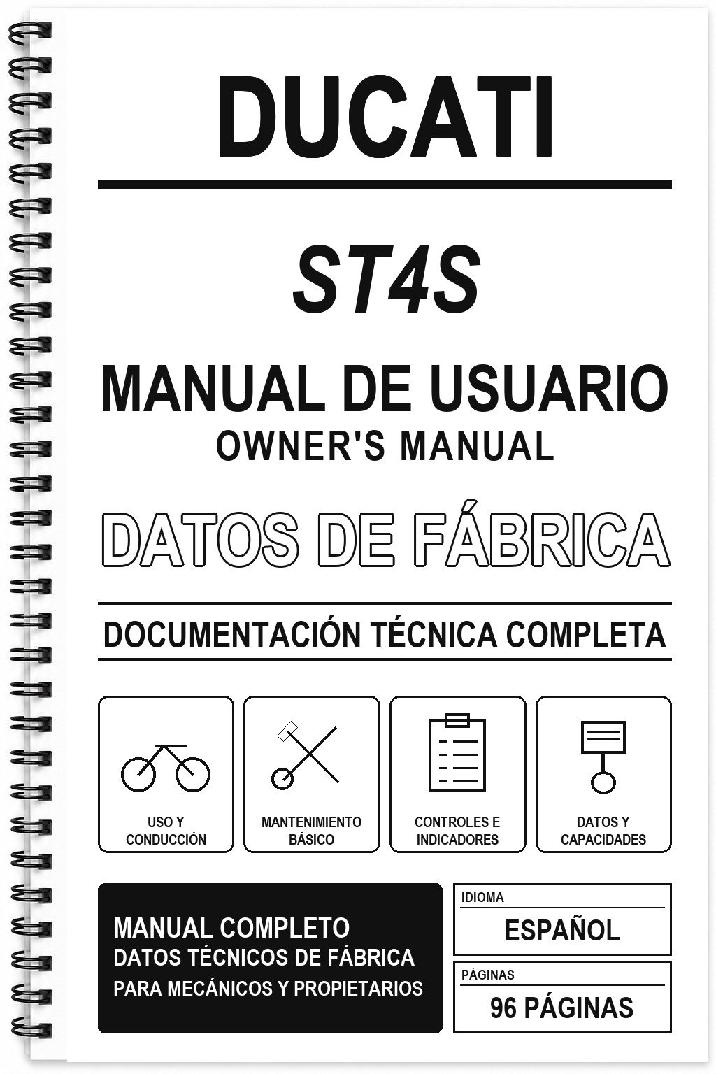 Manual de Usuario Ducati ST4S