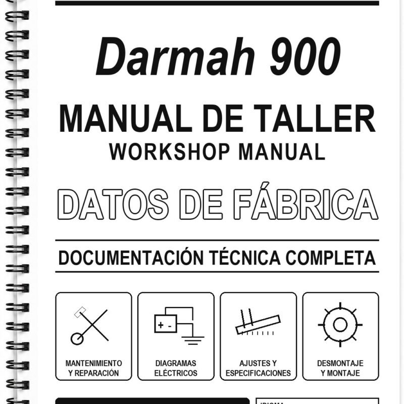Manual de Taller Ducati Darmah 900