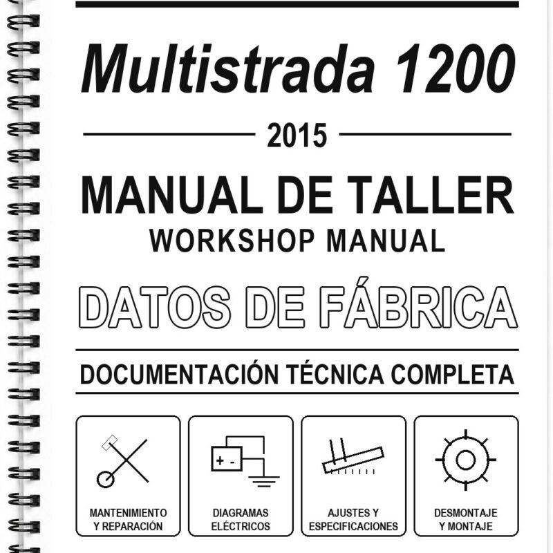 Manual de Taller Ducati Multistrada 1200 (2015)
