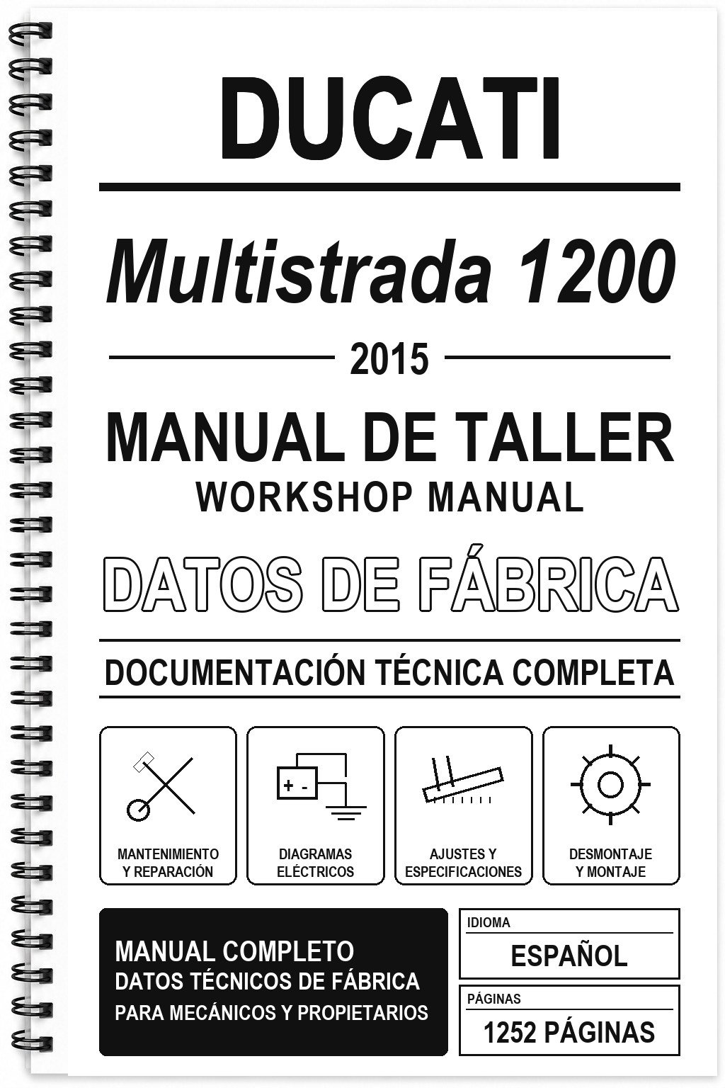 Manual de Taller Ducati Multistrada 1200 (2015)