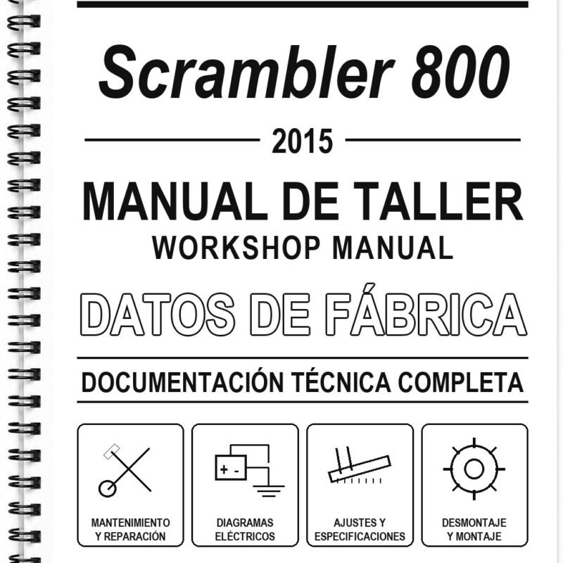Manual de Taller Ducati Scrambler 800 (2015)