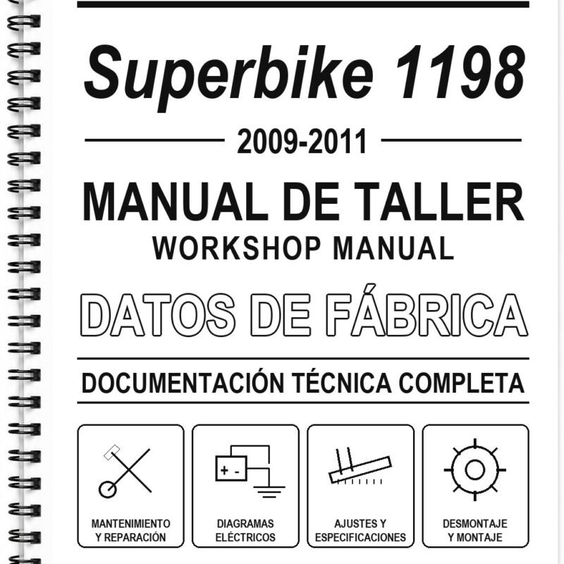Manual de Taller Ducati Superbike 1198 (2009-2011)