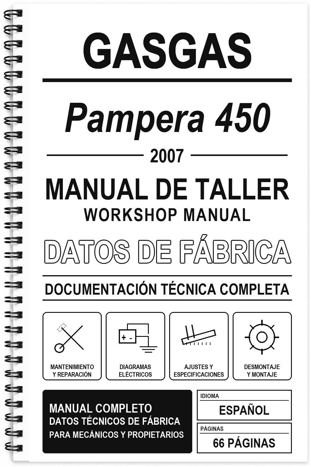 Manual de Taller GasGas Pampera 450 (2007)