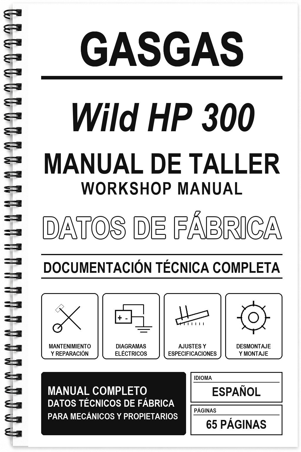 Manual de Taller GasGas Wild HP 300