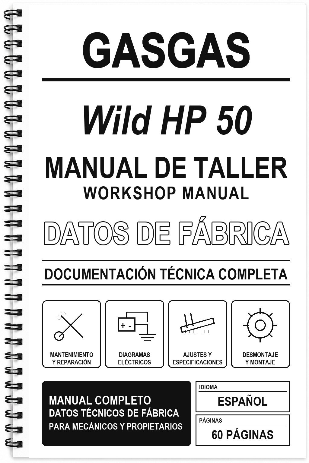 Manual de Taller GasGas Wild HP 50