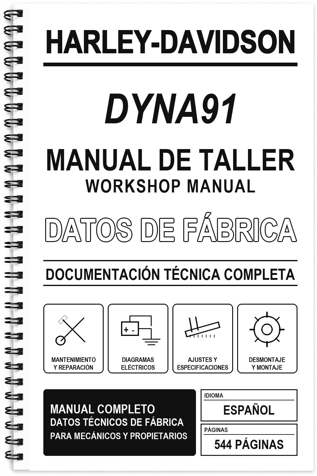 Manual de Taller Harley-Davidson DYNA91
