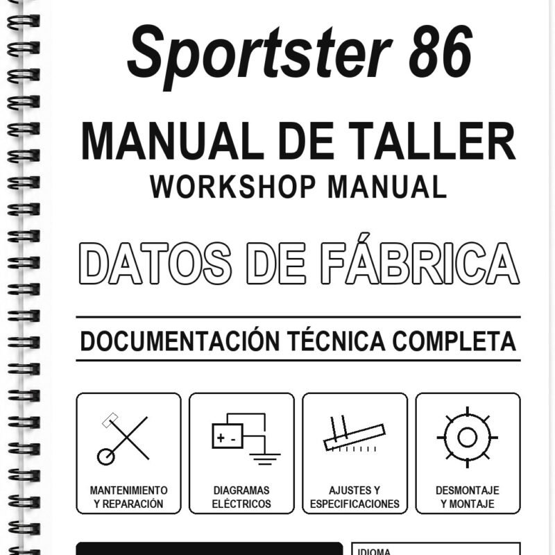 Manual de Taller Harley-Davidson Sportster 86