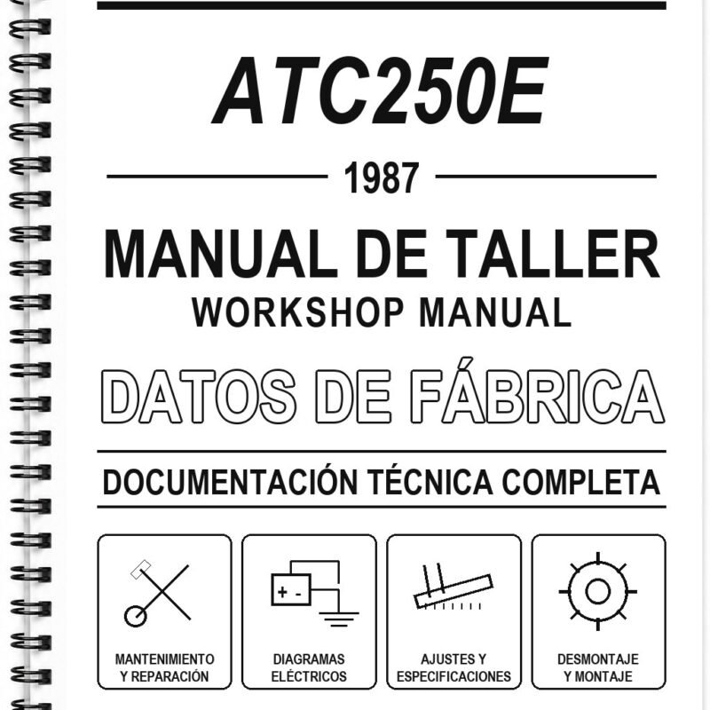 Manual de Taller Honda ATC250E (1987)