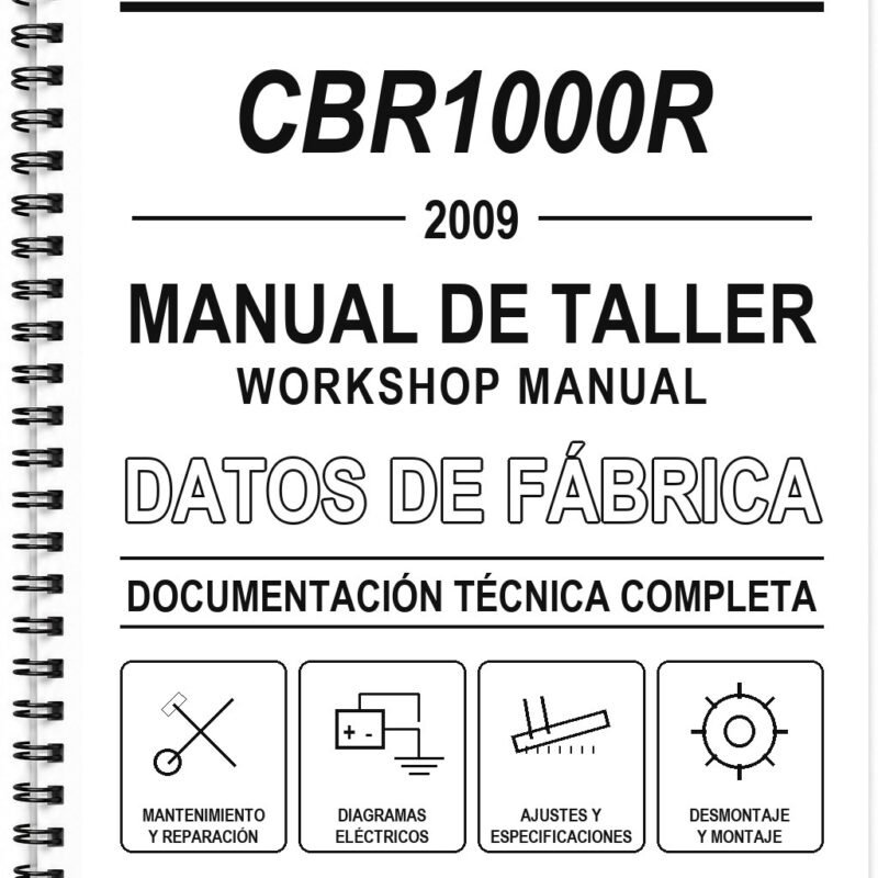 Manual de Taller Honda CBR1000R (2009)