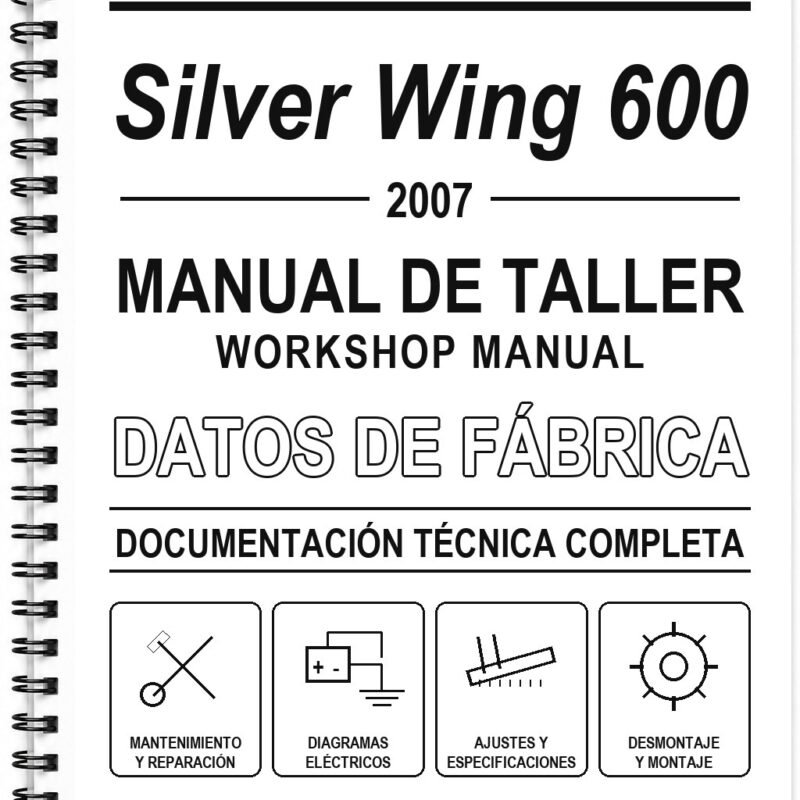 Manual de Taller Honda Silver Wing 600 (2007)