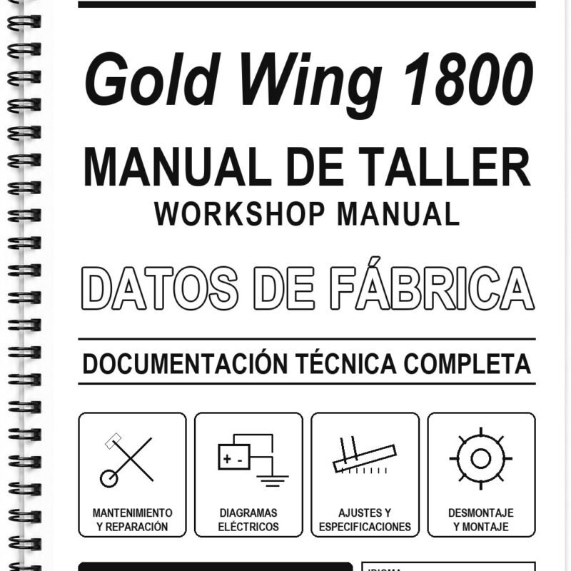 Manual de Taller Honda Gold Wing 1800
