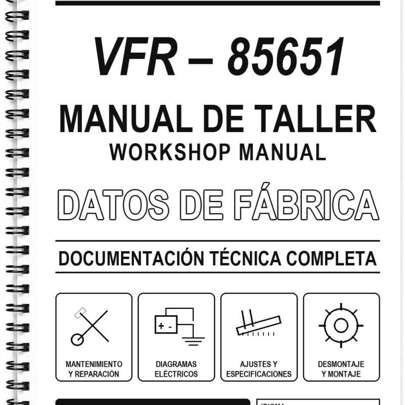 Manual de Taller Honda VFR – 85651