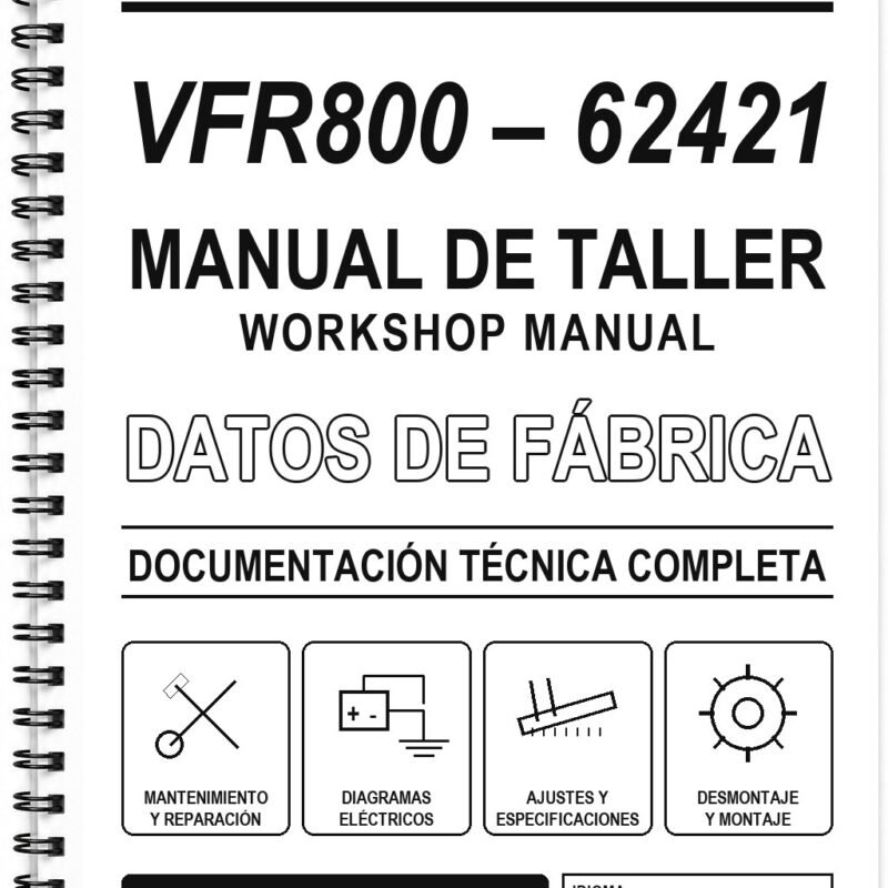 Manual de Taller Honda VFR800 – 62421