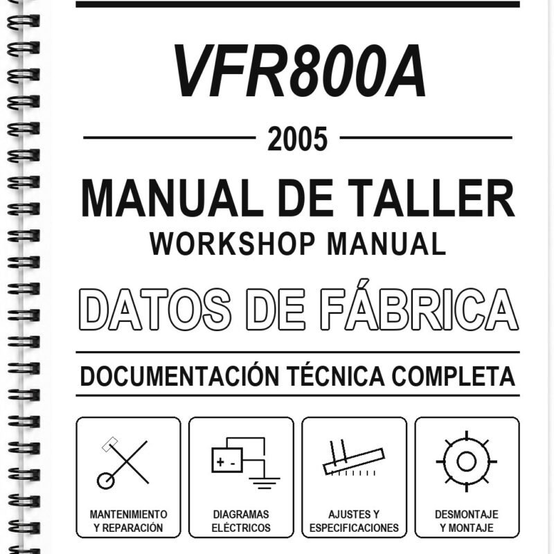 Manual de Taller Honda VFR800A (2005)