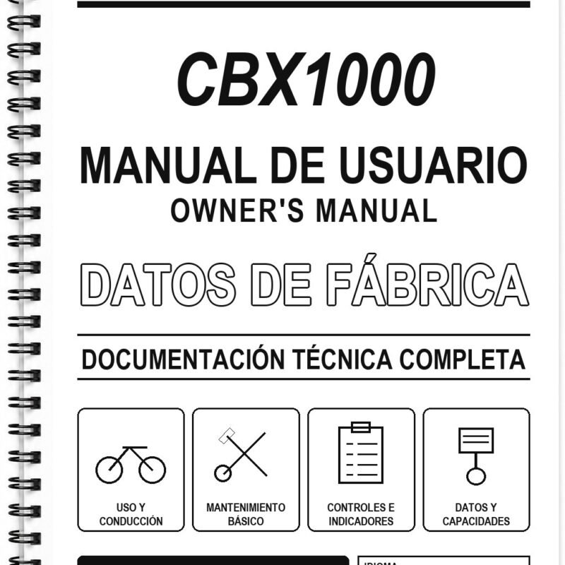 Manual de Usuario Honda CBX1000