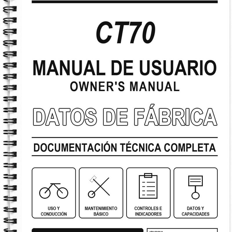 Manual de Usuario Honda CT70