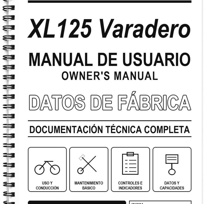 Manual de Usuario Honda XL125 Varadero