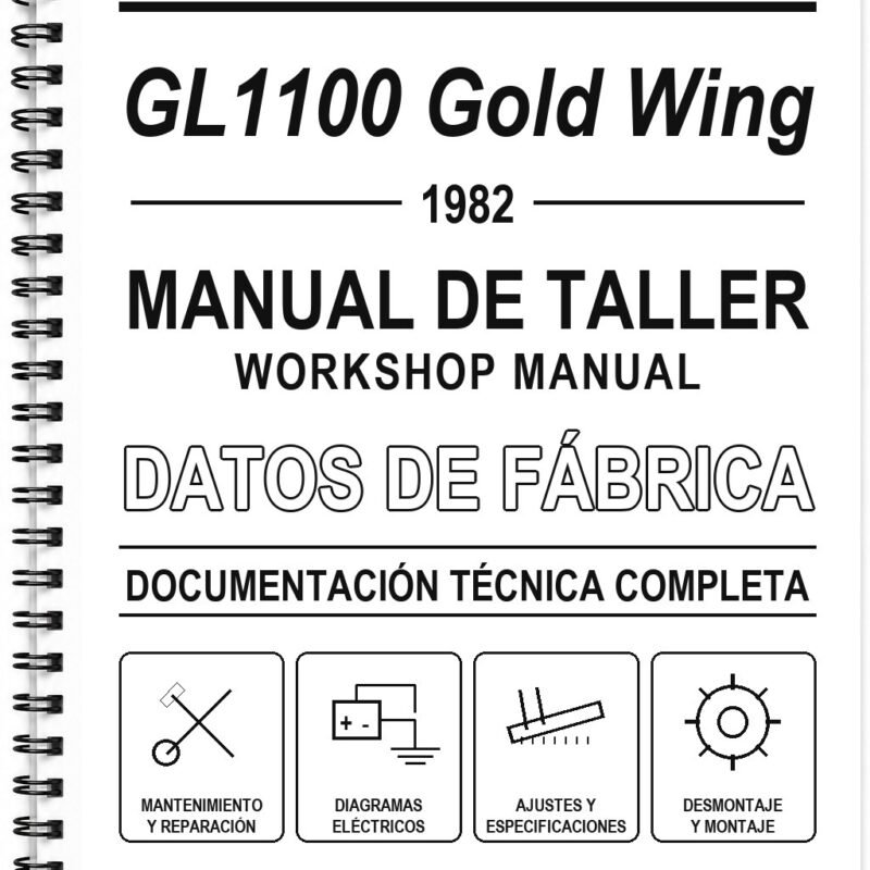 Manual de Taller Honda GL1100 Gold Wing (1982) – e7357