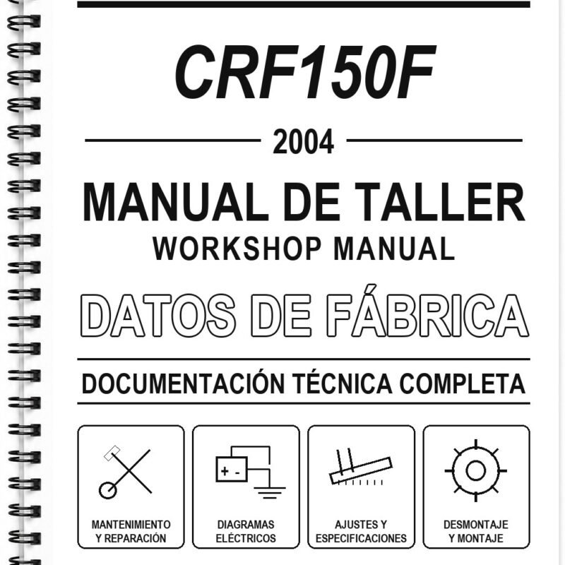 Manual de Taller Honda CRF150F (2004)
