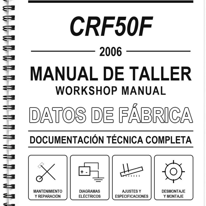 Manual de Taller Honda CRF50F (2006)