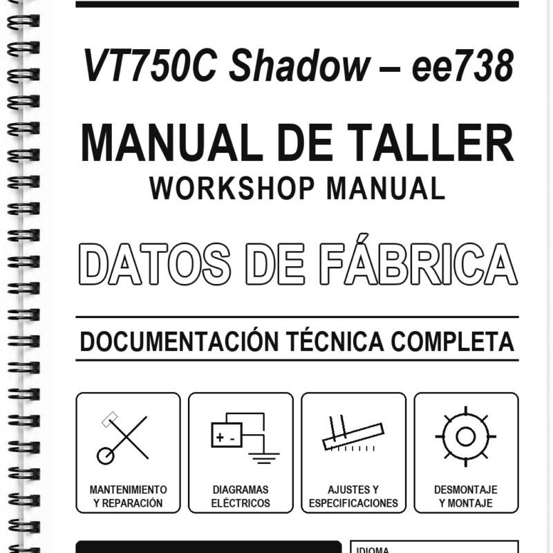 Manual de Taller Honda VT750C Shadow – ee738