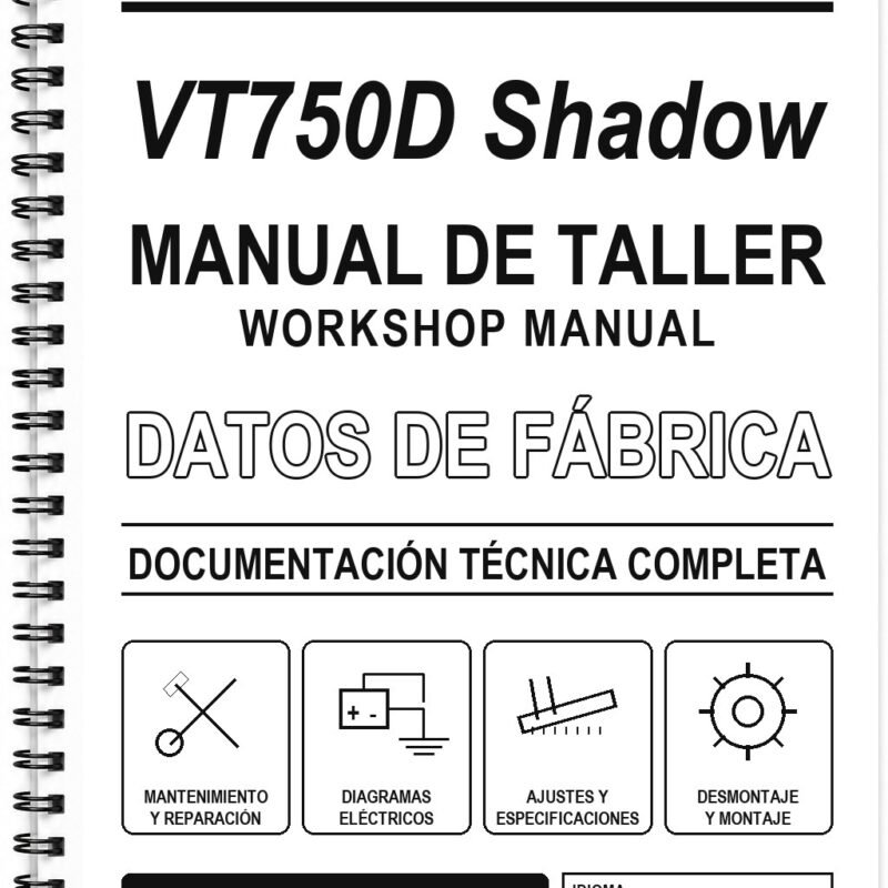 Manual de Taller Honda VT750D Shadow
