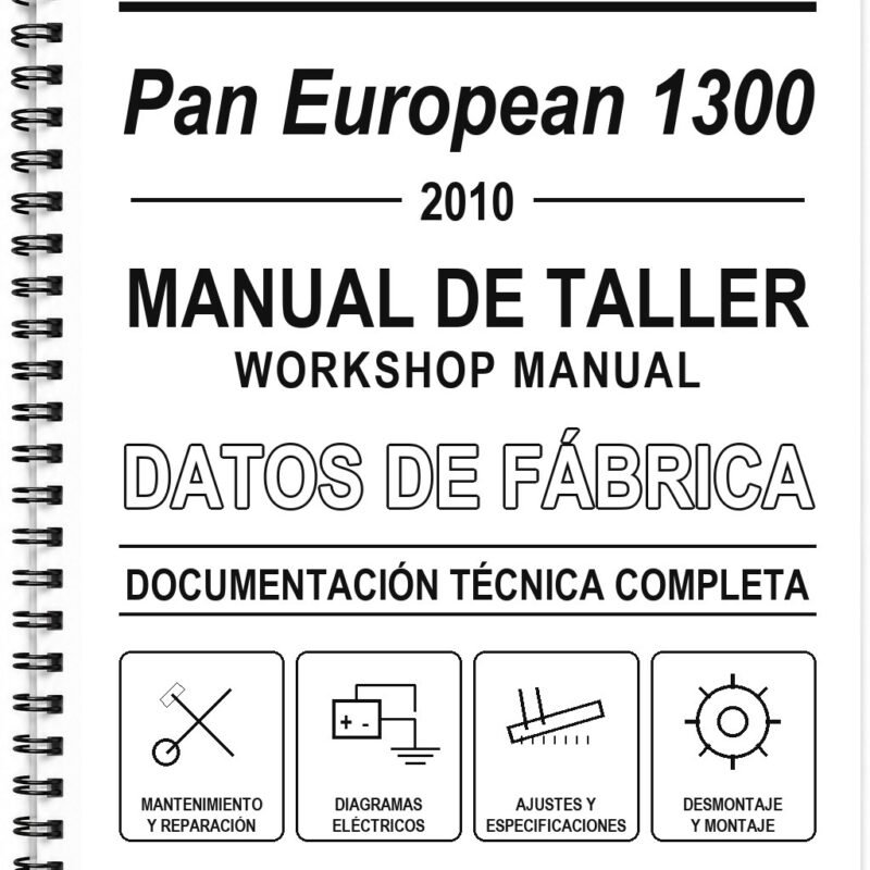 Manual de Taller Honda Pan European 1300 (2010)