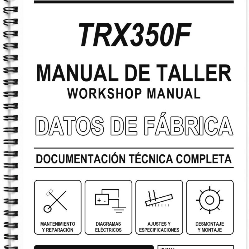 Manual de Taller Honda TRX350F
