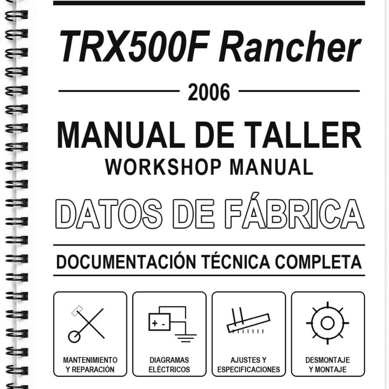 Manual de Taller Honda TRX500F Rancher (2006)