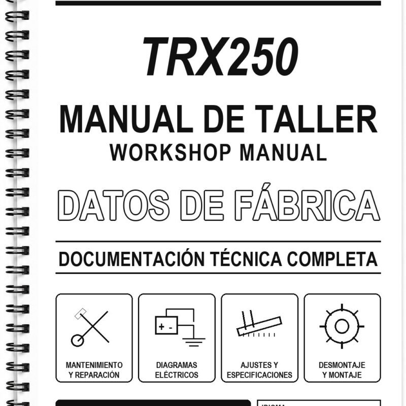Manual de Taller Honda TRX250