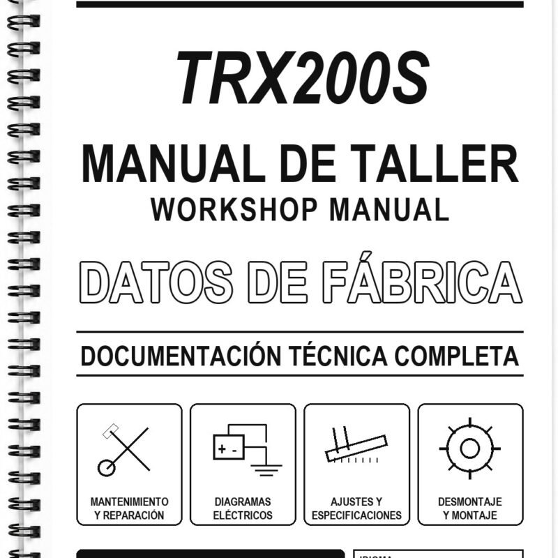 Manual de Taller Honda TRX200S