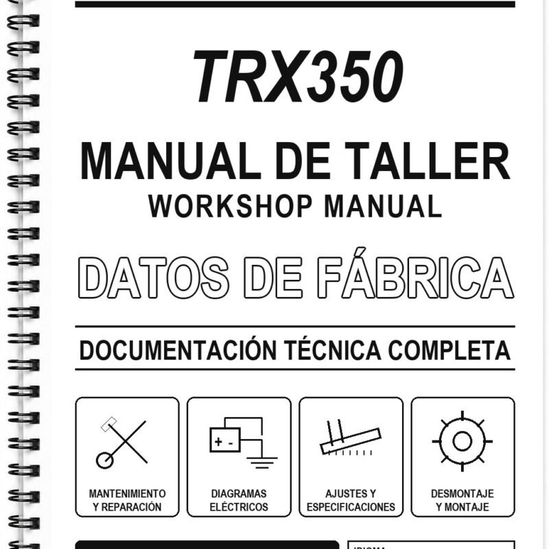 Manual de Taller Honda TRX350