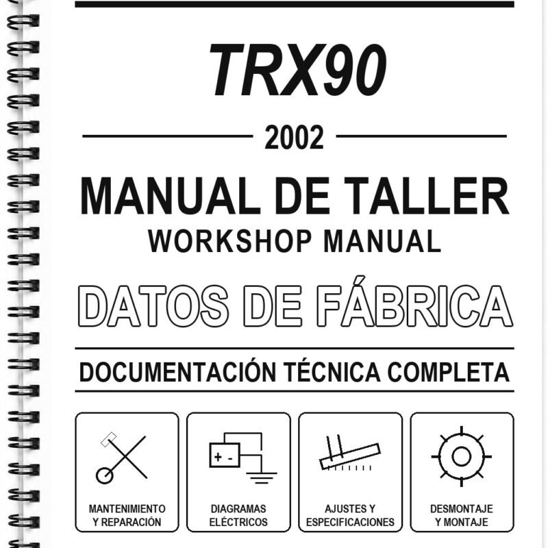 Manual de Taller Honda TRX90 (2002)