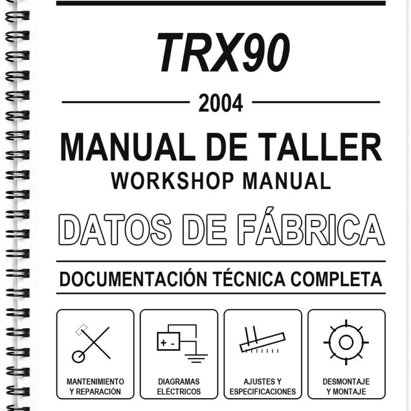 Manual de Taller Honda TRX90 (2004)