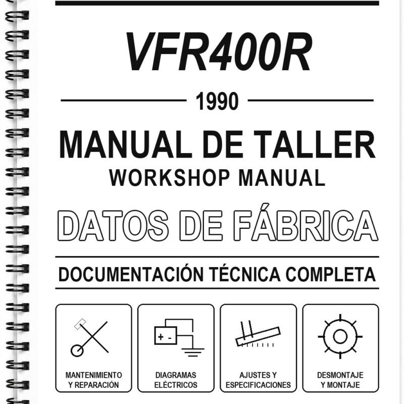 Manual de Taller Honda VFR400R (1990)