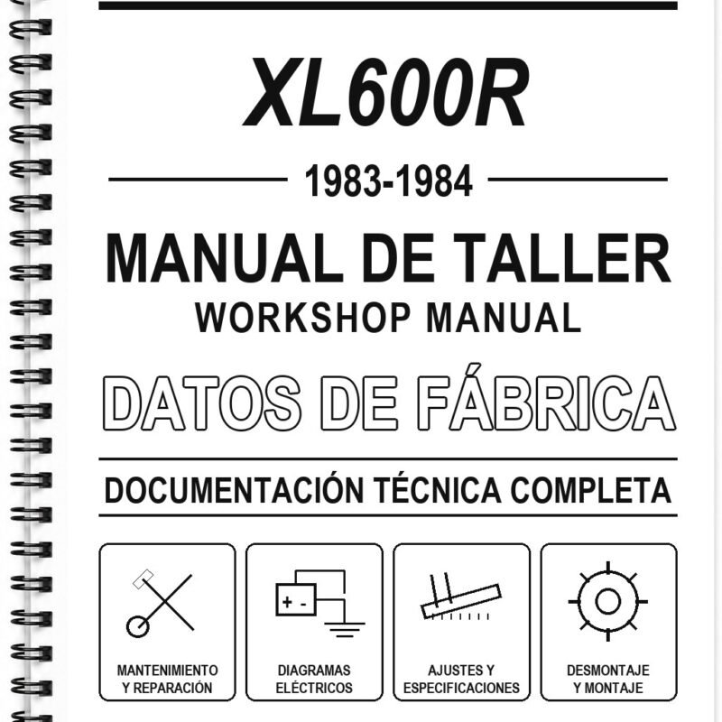 Manual de Taller Honda XL600R (1983-1984)