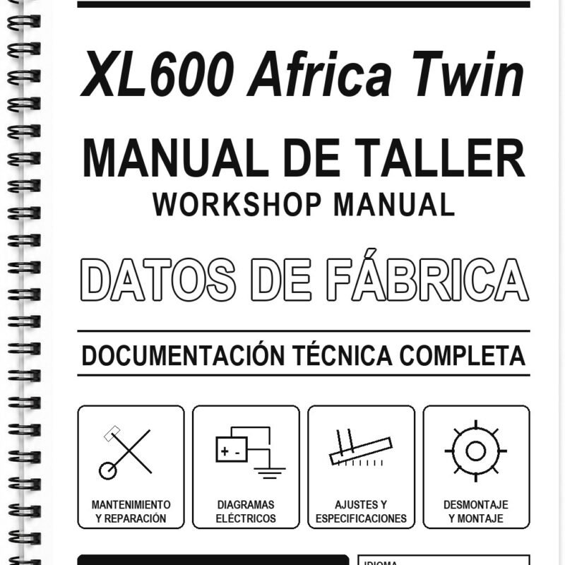 Manual de Taller Honda XL600 Africa Twin