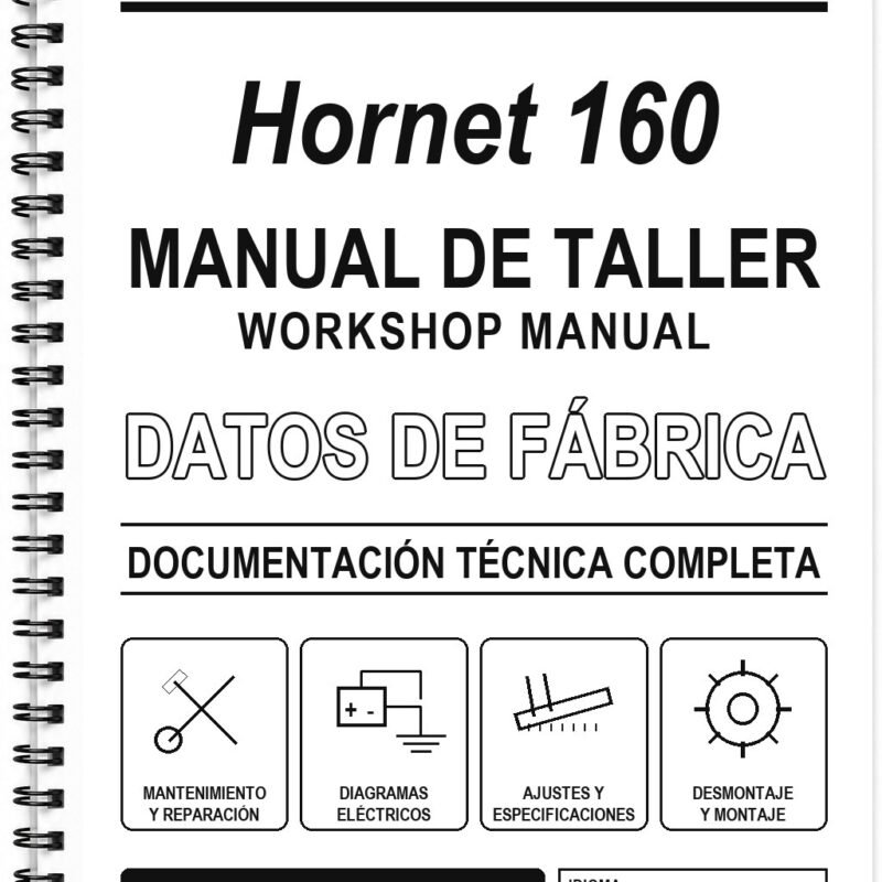 Manual de Taller Honda Hornet 160