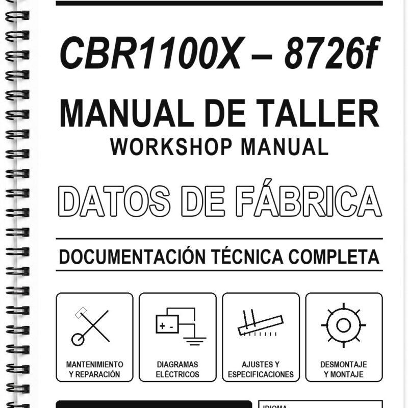 Manual de Taller Honda CBR1100X – 8726f