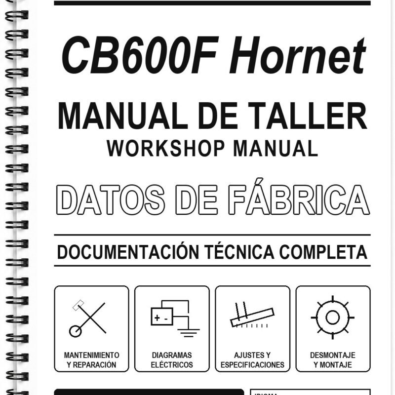 Manual de Taller Honda CB600F Hornet